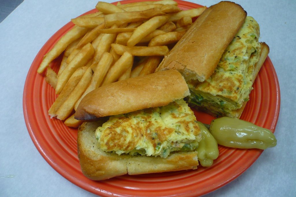 A customer's photo of Al's Pizza.